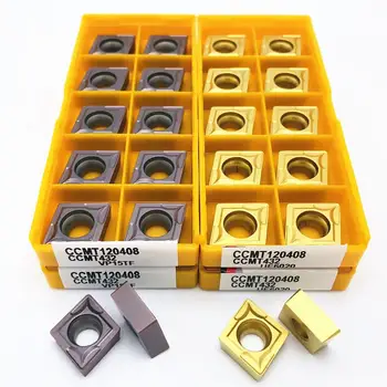 

CCMT120408 VP15TF UE6020 US735 stainless steel cutting tool carbide insert CCMT 120408 lathe tool high quality turning insert