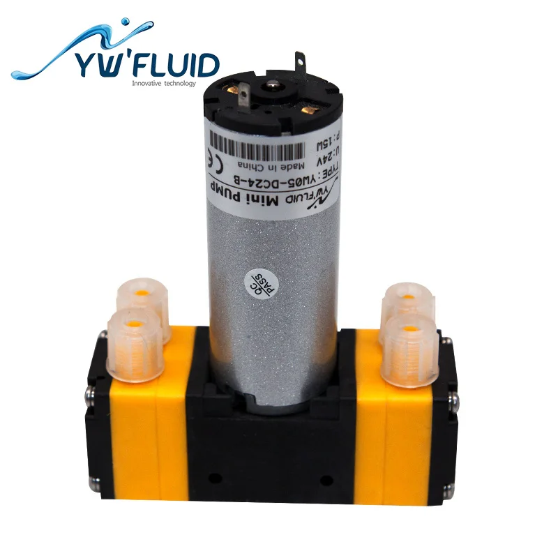 YWfluid 24/12V длинный срок службы DC мотор мини мембранный воздушный/Жидкий насос