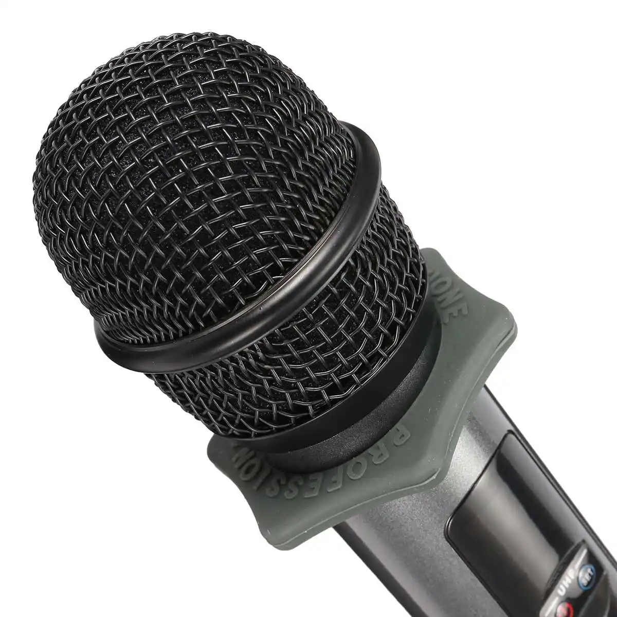 Беспроводная bluetooth микрофонная система с перезаряжаемым приемником 1/" выход 10 каналов УВЧ микрофон для KTV речевой церковной свадьбы