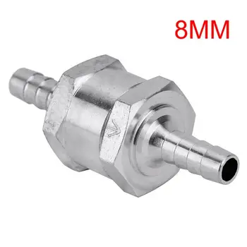 

New Arrival One Way 8mm 4 Size Valves Aluminium Alloy Fuel Non Return Check Valve One Way Fit Carburettor