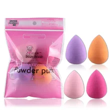 1/4/8pcs Mini Beauty Soft Makeup Sponge Puff Face Nose Facial Foundation Base Liquid Powder Blending Cosmetic Tool