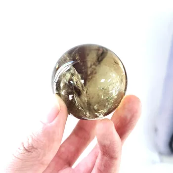 

High Quality Natural Citrine Quartz Crystal Sphere Healing Gemstone as gifts XSY