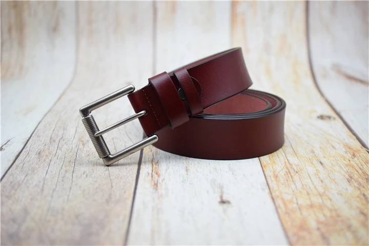 brown belt Genuine Leather Men Belt Black/green/coffee/blue Male Strap Large Size 90CM-130CM Quality Cow Waist Belts 2022 Man Jeans Belt mens black leather belt