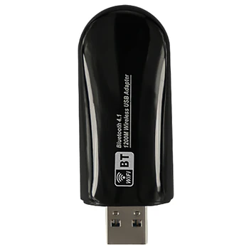 

Zapo W97S Fashion Mini 5Ghz Usb 3.0 Wifi Hotspot Add Bluetooth 4.1 Wireless Ac 1200Mbps Adapter Network Card for Desktop Lap