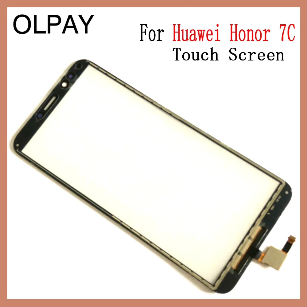 OLPAY 5,9" сенсорный экран для huawei Honor 7C сенсорный экран дигитайзер Панель переднее стекло объектив сенсор инструменты клей+ салфетки