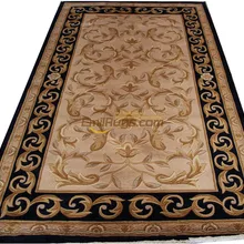 Большой комнатный ковер, винтажный шерстяной ковер ручной работы, домашний ковер, Декоративный Круглый ковер, шерстяной вязаный ковер для спальни