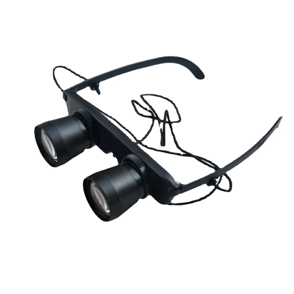 Fishing Sunglasses 1PCS 3x28 Anti-Glare Increase Clarity Magnifier Style Outdoor Optics Binoculars Telescope