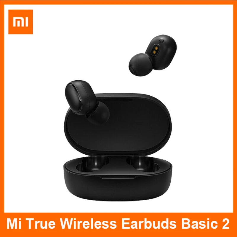  Глобальная версия Xiaomi AirDots 2 Mi беспроводные наушники Basic 2 Bluetooth 5,0 глобальная версия 12 часов работы от аккумулятора 
