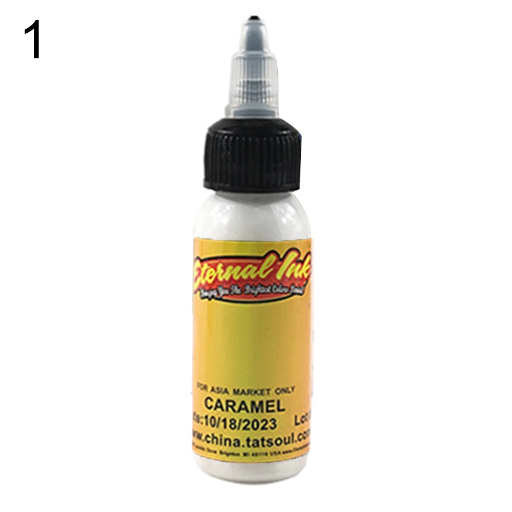New 30ml Tattoo Pigment Ink for Semi-permanent Eyebrow Eyeliner Lip Body Art Paint