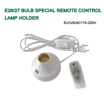

Wireless Remote Control Lamp Head E26E27 Bulb Universal Socket Timing Remote Control Socket ABS Not Greater Than 50W Socket