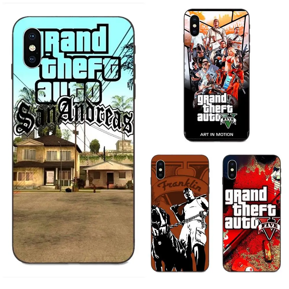 Gta San Andreas Grand Theft Auto 5 V для Galaxy C5 C7 J1 J2 J3 J330 J5 J6 J7 J730 M20 M30 Ace Core Max Mini Plus премьер