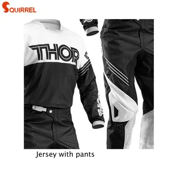 

Motorcycle ATVsuits MX cross-country air suit downhill MTB Racing Team Clothing off road jersey with pants comb Exhaust anti hot