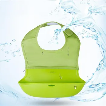 

New Style Baby Bibs Medium Baby Bibs Waterproof Silicone Feeding Baby Saliva Towel Newborn Cartoon Waterproof Aprons Slabbetjes