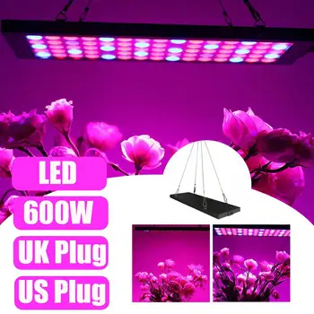 

600W 75PCS LED Grow Light Full Spectrum Hydroponic Indoor Veg for Greenhouse Hydroponic Indoor Plants Veg and Flower