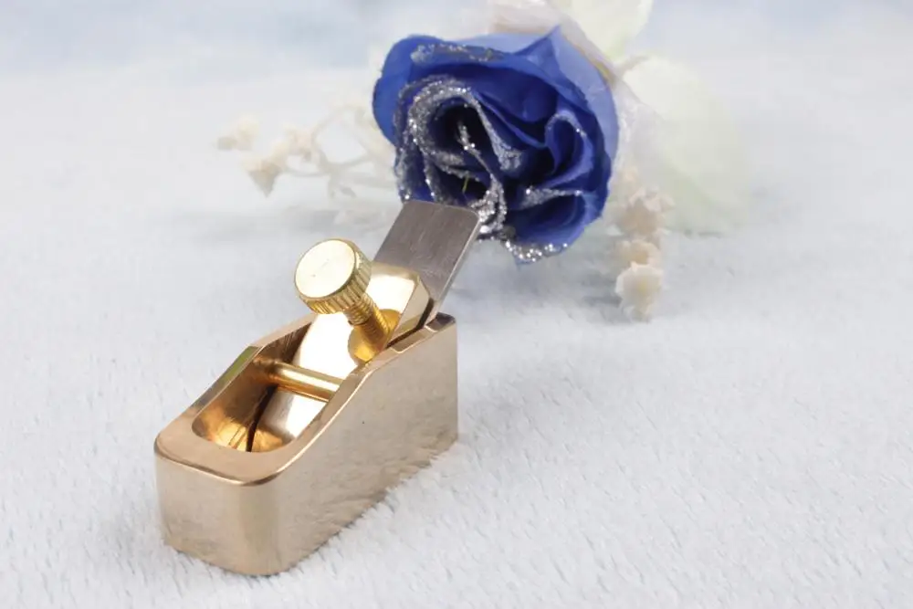 

Yinfente Violin maker tool flat bottom Brass Plane tool luthier Woodworking Tools