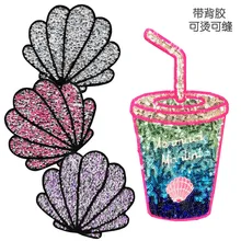 Милые нашивки, одежда для маленьких животных, горячая раскраска, сделай сам, для девочек, ручная работа, футболка и джинсовая куртка с принтом