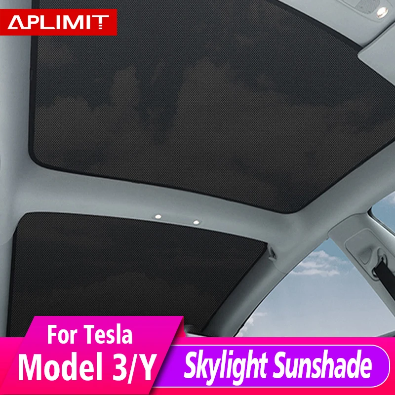 Для 2021-2022 Tesla Model 3 Y Skylight солнцезащитный козырек Солнцезащитный затенение