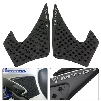 

For Yamaha MT07 MT 07 MT-07 2013 2014 2015 2016 2017 Protector Anti slip Tank Pad Sticker Gas Knee Grip Traction Side 3M Decal