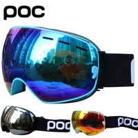 Ski Goggles Double Layers UV400 Anti-fog Big Ski Mask Glasses Skiing Snow Snowboard Goggles Men Women Ski Eyewear 1