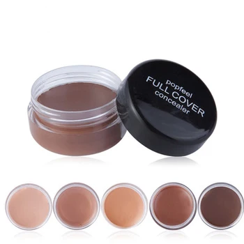 

Concealer face covered with black eye pox print bright skin color and lasting moisture Moisturizing and moisturizing anti