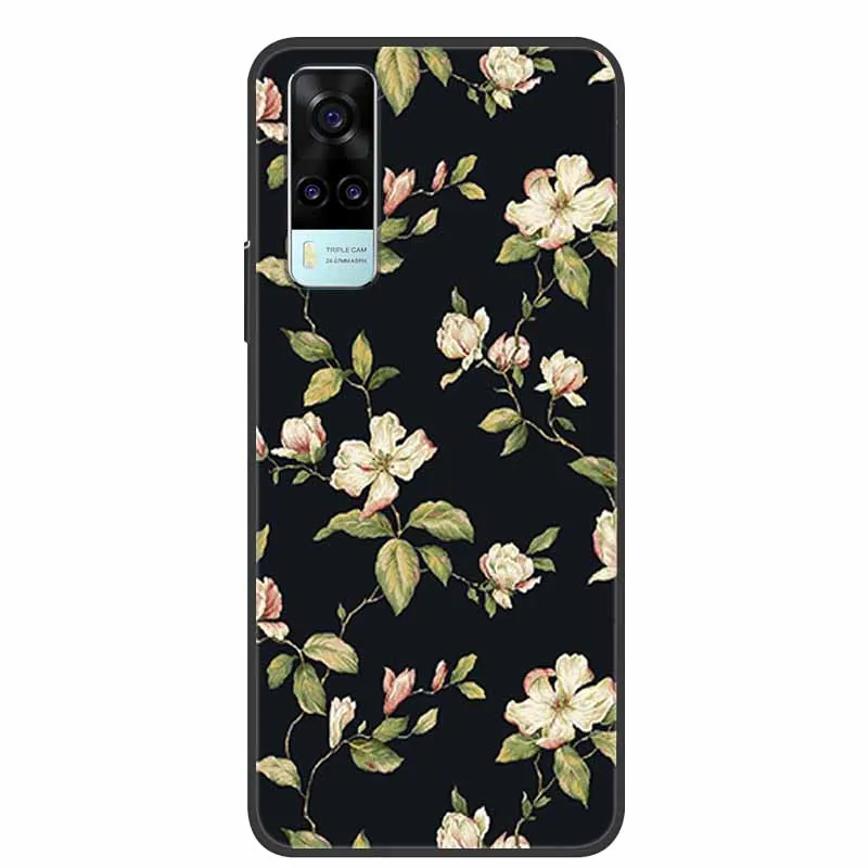 Cute Cartoon Shockproof Soft Silicone TPU Back Cover - Enhanced Protection and Style