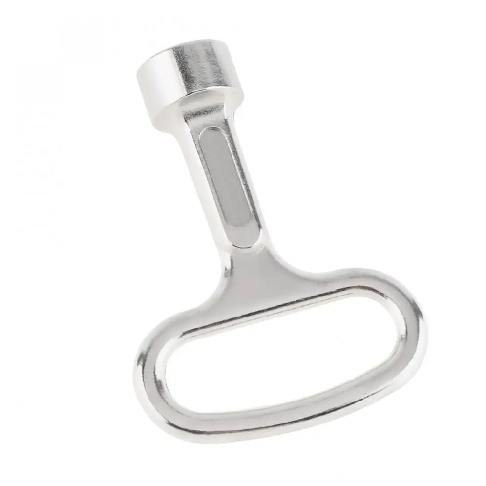 

Small Zinc Alloy Plumber Key Wrench with Inside Triangle Port for Electric Control Cabinet / Tap Water Valve/Elevator Door