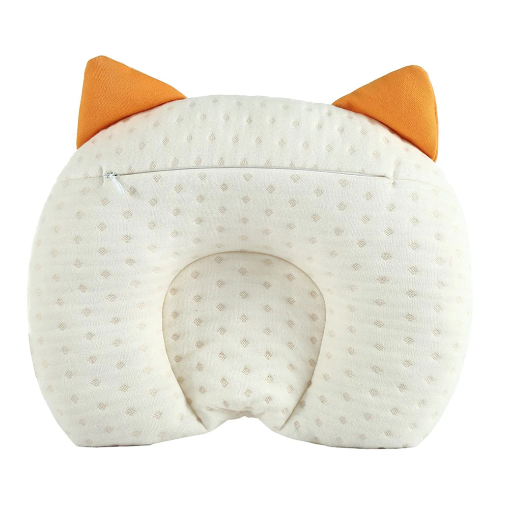 Новорожденные Мальчики Девочки кормящие декоративные подушки украшения для дома детские головы шеи Pretection подушка хлопок постельные принадлежности дети голова формирующая подушка