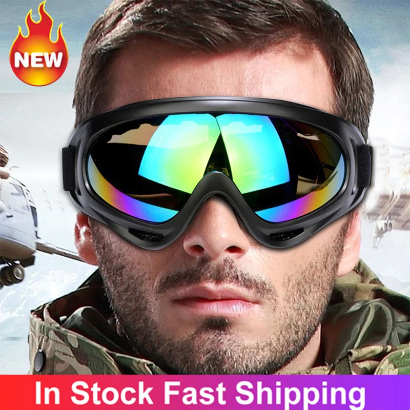 Gafas de esquí antiniebla, lentes de esquí grande, esquí, nieve, Snowboard, accesorios de bicicleta, equipo al aire libre, novedad