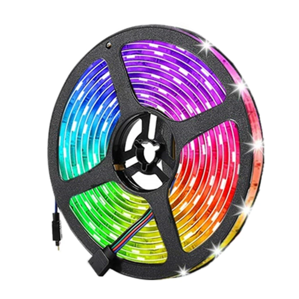 Водонепроницаемая светодиодная лента RGB 5050 5 м 150 светодиодов 12 В Светодиодная