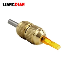 25 мм медная Татуировка ручка трубка авто-замок захват машины татуировки противоскользящие для татуировки принадлежности для тела художественные инструменты Перманентный макияж