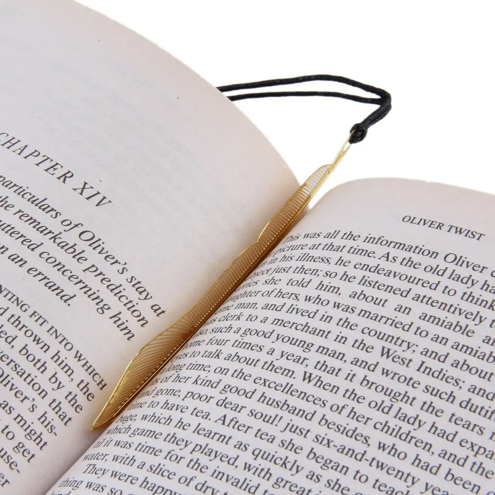 18K Gold Plated Metal Unique Lucky Pendant Stationery Bookmark Book Mark Gifts Orthodox icon medal