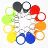 100pcs/Lot 125Khz Proximity RFID EM4305 T5577  Smart Card Read and Rewriteable Token Tag Keyfobs Keychains Access Control 1