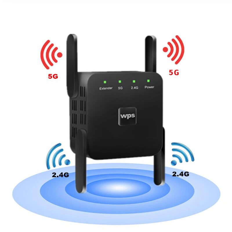 KuWfi Беспроводной Wi Fi ретранслятор удлинитель 2 4 г 5G AP Wifi маршрутизатор усилитель 5g