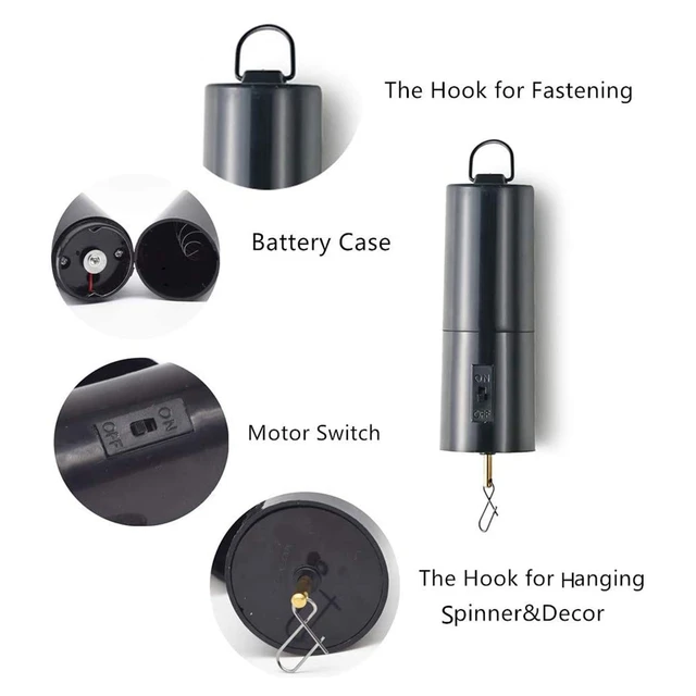 Moteur rotatif suspendu,dispositif de Rotation,outil de jardin intérieur et  extérieur,disposition de la scène,suspension,dispositif à vent électrique