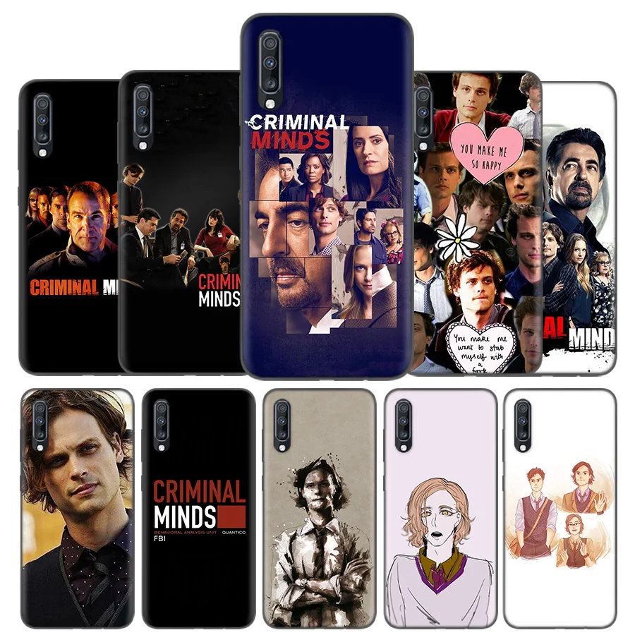 

Silicone Case Cover For Samsung Galaxy A50 A80 A70 A60 A40 A30 A20 A20e A10 A9 A8 A7 A6 Plus 2018 Note 10 9 8 Criminals Minds