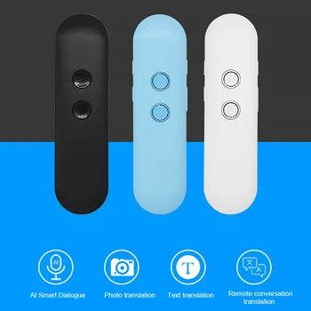 

Portable Smart Voice Translator Instant Real-time 44+ Language Translator Bluetooth Voice Translator for Learn Travel Meeting