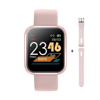

Smartwatch P70s+Strap/Set Waterproof IP68 Fitness Tracker Call Message Reminder Sleep Monitor Smart Watches VS P68 P70 B57 D20