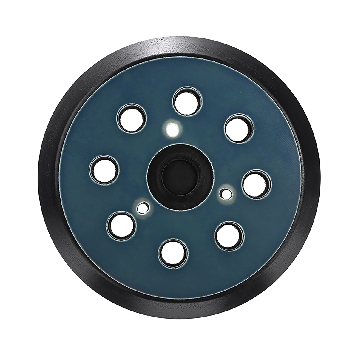 

5 Inches 125 MM 8-Hole Back-up Sanding Pad 3/4 Nails Hook and Loop Sander Backing Pad for Electric Grinder Power Tools