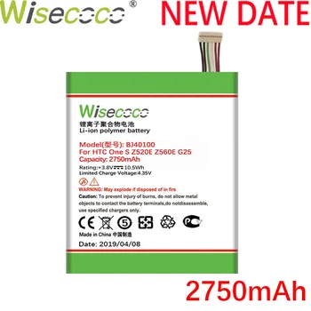 

Wisecoco BJ40100 2750mAh Newly Produced Battery For HTC One s Z520E z560e G25 Ones Phone Battery Replacement + Tracking Number