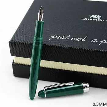

JINHAO 992 Silver Clip Fountain Pen 12 Colors for Choose 0.5mm High Quality Ink Pens School and Office Writing Stationery