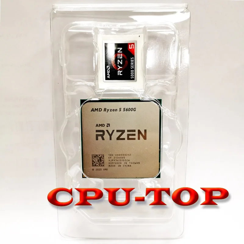 AMD Ryzen 5 5600G 3.9GHz Six-Core Twelve-Thread 65W CPU Processor