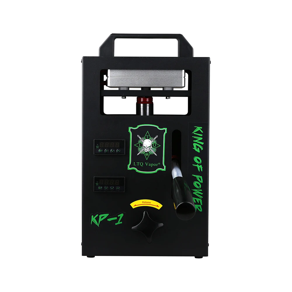  LTQ Vapor Rosin Press Machine wi/ High Pressure & Dual Heating Plates & Adjustable Temperature & Oi