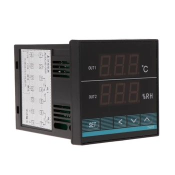 

Digital Humidity & Temperature Controller Thermostat Hygrometer Regulator 35ED