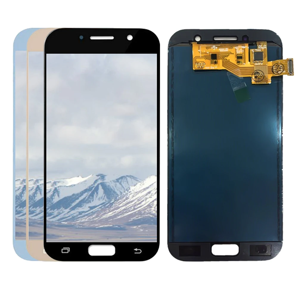 TFT A520F lcd для samsung Galaxy A5 дисплей A520 A520H A520M A520Y lcd сенсорный экран Стекло полный набор для ремонта lcd a5