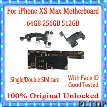 

Free iCloud For iPhone XS Max Motherboard with/without Face ID Original Unlocked For iPhone XS Max MainBoard 64GB 256GB 512GB
