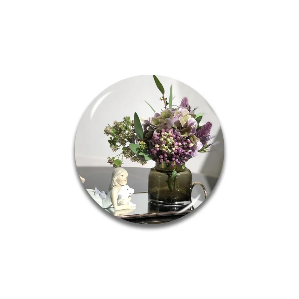 Lychee Plant Series 3D магнит на холодильник круглой формы магниты на холодильник сувениры для путешествий украшение для дома и кухни