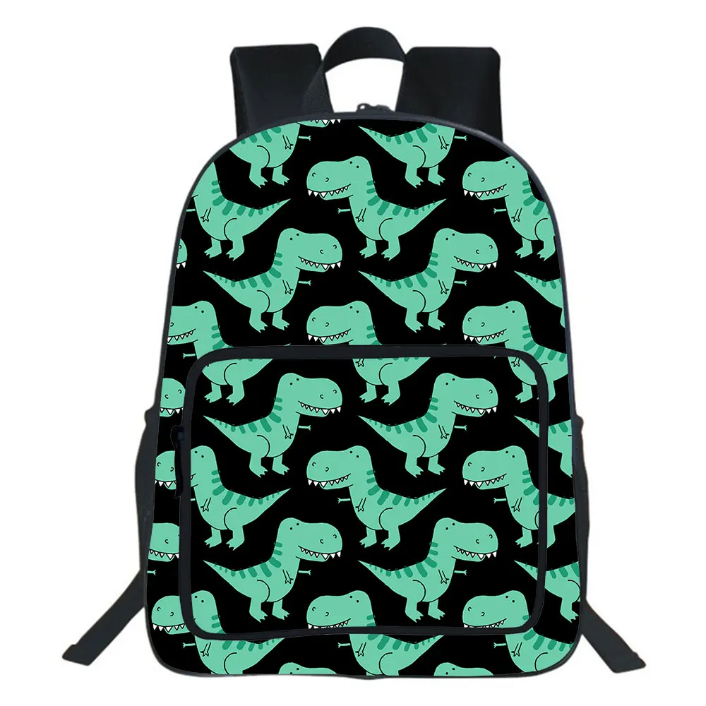 16 Inches Dinosaur Backpack 3D printing Bag Student Schoolbag Teen Schoolbag Travel Bag Boy girl Gift Mochila