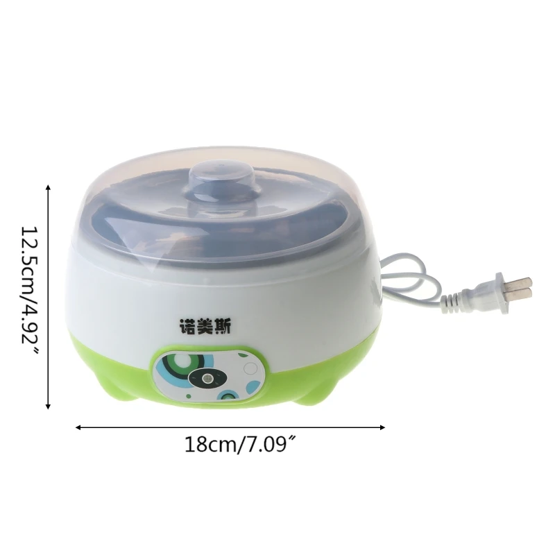 220V 1L Automatic Yogurt Maker Machine with 3pcs 100ml Yogurt Containers Glass Jars DIY Kitchen Appliance High Quality