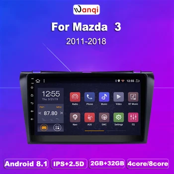 

2G RAM 32G ROM 9inch car audio radio system player Android 8.1 For mazda 3 2011 2012 2013 2014 2015 2016-2015 gps navigation