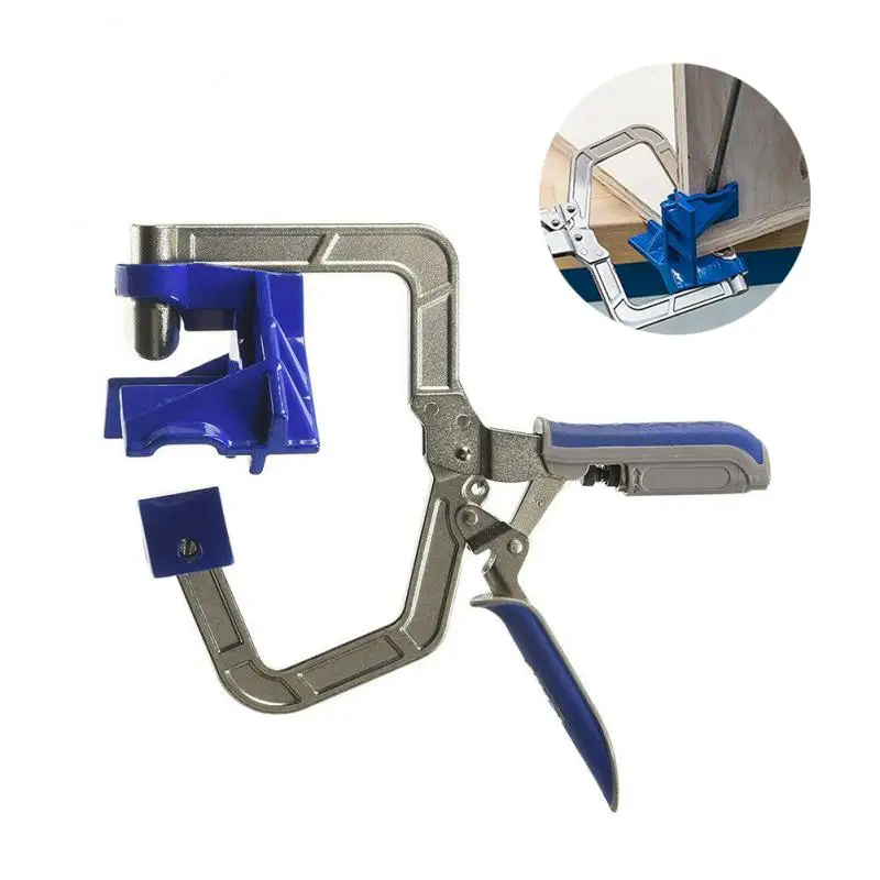 90 Degree Right Angle Woodworking Clamp Picture Frame Corner Clip Tools Clamps for Woodworking Dropship